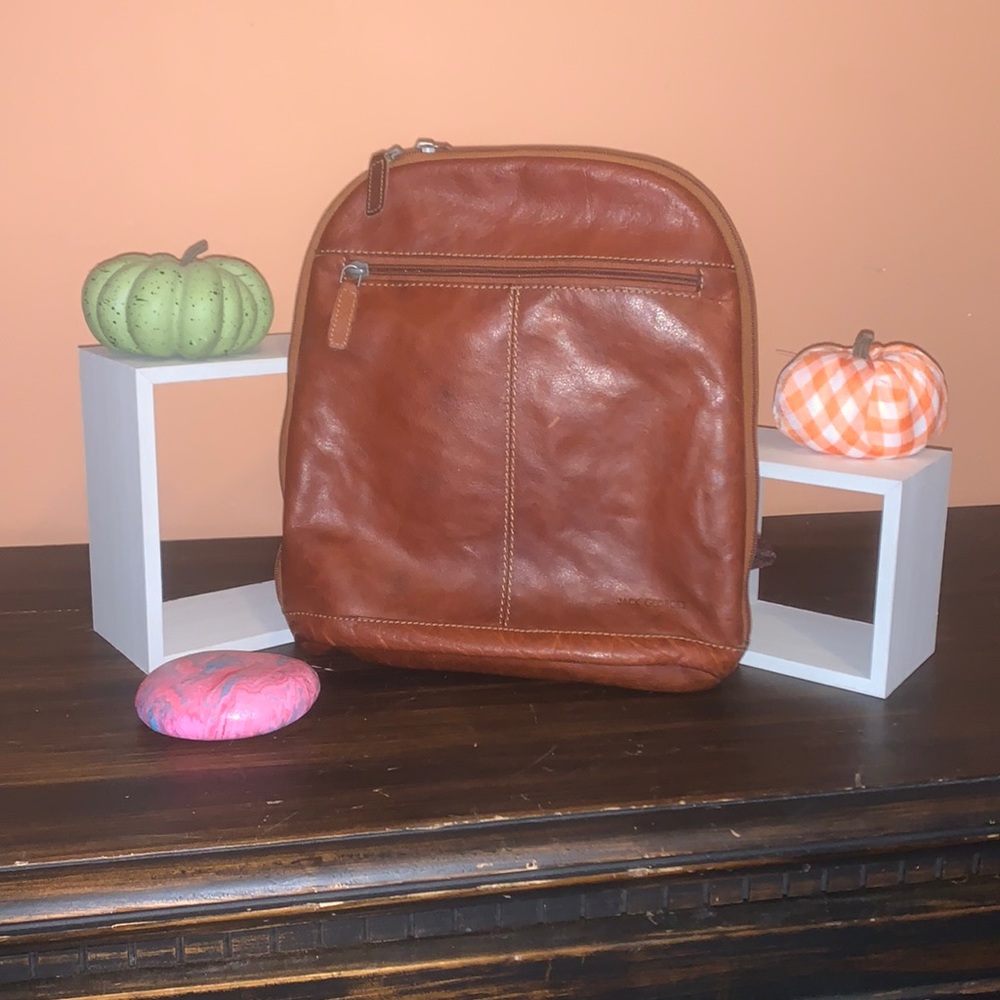 Jack George’s leather bag